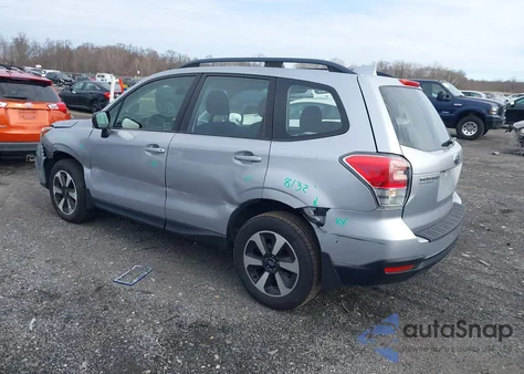 2017 Subaru Forester 2.5I from USA, damaged, VIN JF2SJABC5HH541322